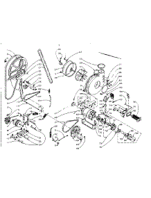 Machine Drive parts for Kenmore Washer Dryer Combo 110.5809804 (1105809804, 110 5809804) from AppliancePartsPros.com