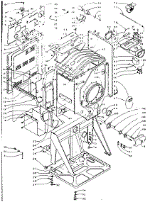 Tank parts for Kenmore Washer Dryer Combo 110.5809805 (1105809805, 110 5809805) from AppliancePartsPros.com