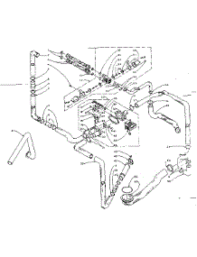 Water System parts for Kenmore Washer Dryer Combo 110.5809853 (1105809853, 110 5809853) from AppliancePartsPros.com