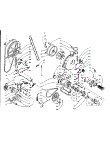 Machine Drive parts for Kenmore Washer Dryer Combo 110.5809950 (1105809950, 110 5809950) from AppliancePartsPros.com
