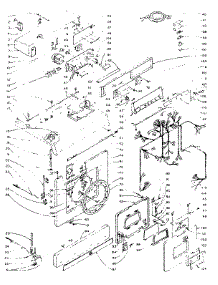 Top And Front parts for Kenmore Washer Dryer Combo 110.5809952 (1105809952, 110 5809952) from AppliancePartsPros.com