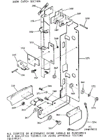 Door Catch Section parts for Kenmore Range 103.9897615 (1039897615, 103 9897615) from AppliancePartsPros.com