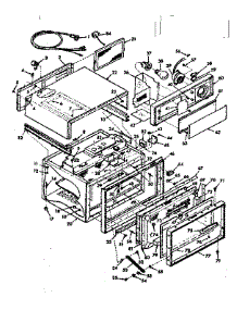 Oven Section parts for Kenmore Microwave 103.9927211 (1039927211, 103 9927211) from AppliancePartsPros.com