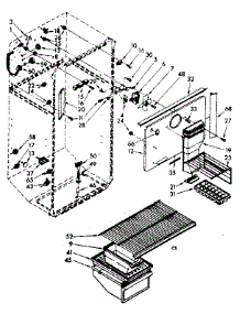 Liner Parts parts for Kenmore Refrigerator 106.106-8130620 (106106-8130620, 106 106-8130620) from AppliancePartsPros.com