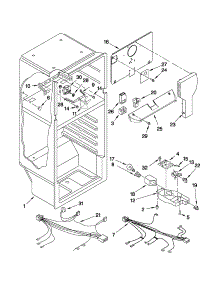 Liner Parts parts for Kenmore Refrigerator 106.32852010 (10632852010, 106 32852010) from AppliancePartsPros.com
