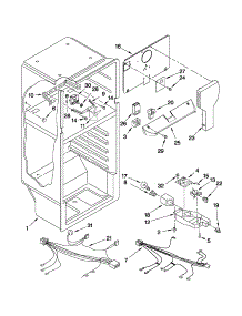 Liner Parts parts for Kenmore Refrigerator 106.32852011 (10632852011, 106 32852011) from AppliancePartsPros.com
