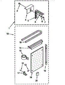 Installation parts for Kenmore Air Conditioner 106.35705591 (10635705591, 106 35705591) from AppliancePartsPros.com