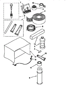 Optional parts for Kenmore Air Conditioner 106.35705591 (10635705591, 106 35705591) from AppliancePartsPros.com