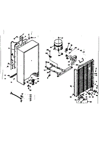 Unit Parts parts for Kenmore Freezer 106.627494 (106627494, 106 627494) from AppliancePartsPros.com