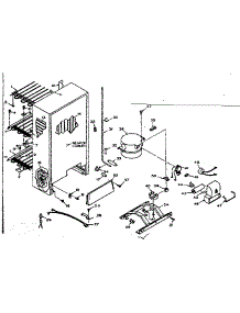 Unit Parts parts for Kenmore Freezer 106.627621 (106627621, 106 627621) from AppliancePartsPros.com