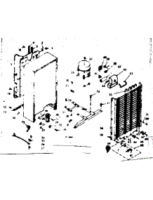 Unit Parts parts for Kenmore Freezer 106.628142 (106628142, 106 628142) from AppliancePartsPros.com