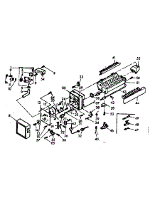 Icemaker Parts parts for Kenmore Freezer 106.628530 (106628530, 106 628530) from AppliancePartsPros.com