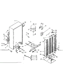 Unit Parts parts for Kenmore Freezer 106.629141 (106629141, 106 629141) from AppliancePartsPros.com