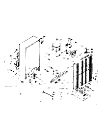 Unit Parts parts for Kenmore Freezer 106.629150 (106629150, 106 629150) from AppliancePartsPros.com