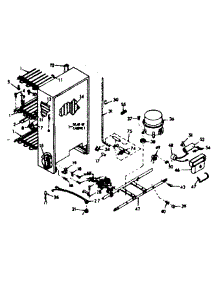 Unit Parts parts for Kenmore Freezer 106.629620 (106629620, 106 629620) from AppliancePartsPros.com