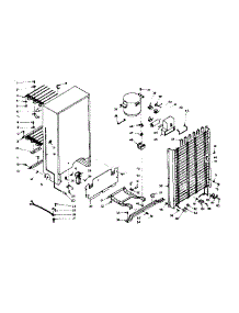 Unit Parts parts for Kenmore Freezer 106.6323170 (1066323170, 106 6323170) from AppliancePartsPros.com