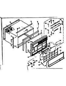 Cabinet Parts parts for Kenmore Heat Pump System 106.63400 (10663400, 106 63400) from AppliancePartsPros.com
