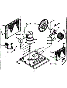 Unit Parts parts for Kenmore Heat Pump System 106.63600 (10663600, 106 63600) from AppliancePartsPros.com