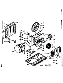 Unit Parts parts for Kenmore Heat Pump System 106.64110 (10664110, 106 64110) from AppliancePartsPros.com