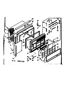 Cabinet Parts parts for Kenmore Heat Pump System 106.64130 (10664130, 106 64130) from AppliancePartsPros.com