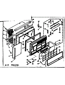 Cabinet Parts parts for Kenmore Heat Pump System 106.64150 (10664150, 106 64150) from AppliancePartsPros.com