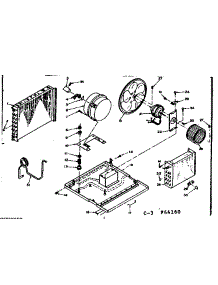 Unit Parts parts for Kenmore Heat Pump System 106.64160 (10664160, 106 64160) from AppliancePartsPros.com