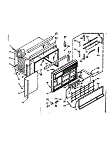 Cabinet Parts parts for Kenmore Heat Pump System 106.64170 (10664170, 106 64170) from AppliancePartsPros.com