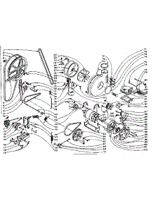 Machine Drive parts for Kenmore Washer Dryer Combo 110.5910902 (1105910902, 110 5910902) from AppliancePartsPros.com