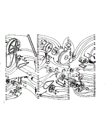 Machine Drive parts for Kenmore Washer Dryer Combo 110.5910912 (1105910912, 110 5910912) from AppliancePartsPros.com