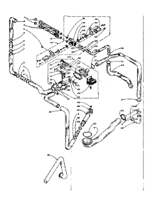 Water System parts for Kenmore Washer Dryer Combo 110.5910950 (1105910950, 110 5910950) from AppliancePartsPros.com