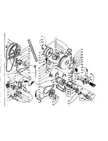 Machine Drive parts for Kenmore Washer Dryer Combo 110.5910960 (1105910960, 110 5910960) from AppliancePartsPros.com