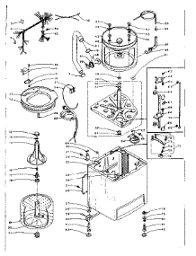 Machine Sub-Assembly parts for Kenmore Washer 110.5914001 (1105914001, 110 5914001) from AppliancePartsPros.com