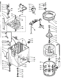Machine Sub-Assembly parts for Kenmore Washer 110.5914200 (1105914200, 110 5914200) from AppliancePartsPros.com