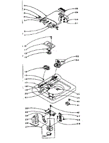 Top Assembly parts for Kenmore Washer 110.5914201 (1105914201, 110 5914201) from AppliancePartsPros.com