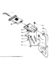 Filter Assembly parts for Kenmore Washer 110.5914401 (1105914401, 110 5914401) from AppliancePartsPros.com