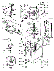 Machine Sub-Assembly parts for Kenmore Washer 110.5914450 (1105914450, 110 5914450) from AppliancePartsPros.com