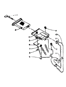 Filter Assembly parts for Kenmore Washer 110.5914450 (1105914450, 110 5914450) from AppliancePartsPros.com
