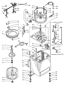Machine Sub-Assembly parts for Kenmore Washer 110.5914451 (1105914451, 110 5914451) from AppliancePartsPros.com