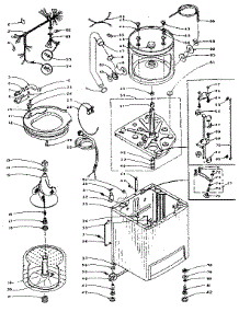 Machine Sub-Assembly parts for Kenmore Washer 110.5914601 (1105914601, 110 5914601) from AppliancePartsPros.com