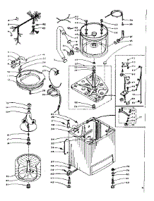 Machine Sub-Assembly parts for Kenmore Washer 110.5914660 (1105914660, 110 5914660) from AppliancePartsPros.com