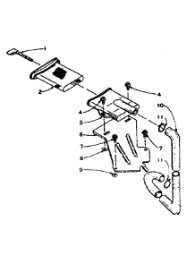 Filter Assembly parts for Kenmore Washer 110.5915610 (1105915610, 110 5915610) from AppliancePartsPros.com