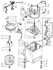 Machine Sub-Assembly parts for Kenmore Washer 110.5915611 (1105915611, 110 5915611) from AppliancePartsPros.com