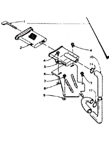 Filter Assembly parts for Kenmore Washer 110.5915651 (1105915651, 110 5915651) from AppliancePartsPros.com