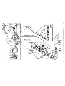 Water System parts for Kenmore Washer 110.5915660 (1105915660, 110 5915660) from AppliancePartsPros.com