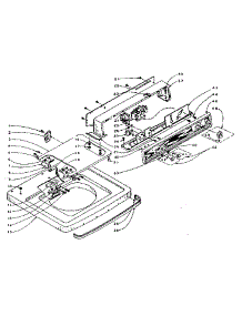Machine Top Assembly parts for Kenmore Washer 110.5915661 (1105915661, 110 5915661) from AppliancePartsPros.com