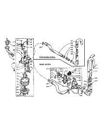 Water System parts for Kenmore Washer 110.5915662 (1105915662, 110 5915662) from AppliancePartsPros.com