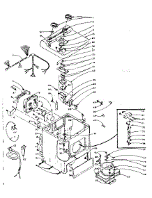 Machine Sub-Assembly parts for Kenmore Dryer 110.5917200 (1105917200, 110 5917200) from AppliancePartsPros.com