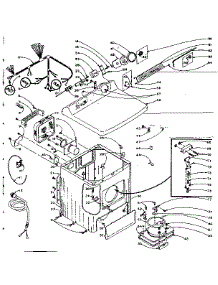 Machine Sub-Assembly parts for Kenmore Dryer 110.5917500 (1105917500, 110 5917500) from AppliancePartsPros.com