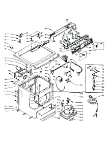 Machine Sub-Assembly parts for Kenmore Dryer 110.5917620 (1105917620, 110 5917620) from AppliancePartsPros.com