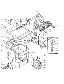 Machine Sub-Assembly parts for Kenmore Dryer 110.5918600 (1105918600, 110 5918600) from AppliancePartsPros.com